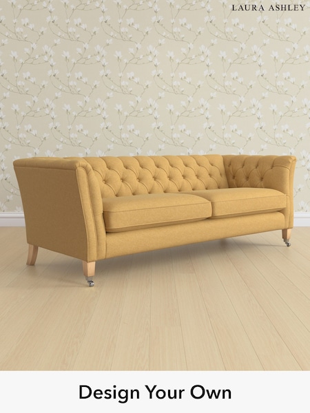 Peyton/Ochre Yellow Chatsworth Button Back By Laura Ashley (H40919) | £1,550