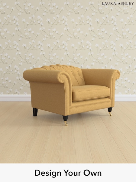 Peyton/Ochre Yellow Gloucester Button Back By Laura Ashley (H40931) | £1,000
