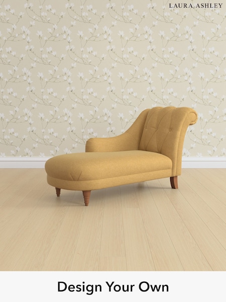 Peyton/Ochre Yellow Gloucester Button Back By Laura Ashley (H40931) | £1,050