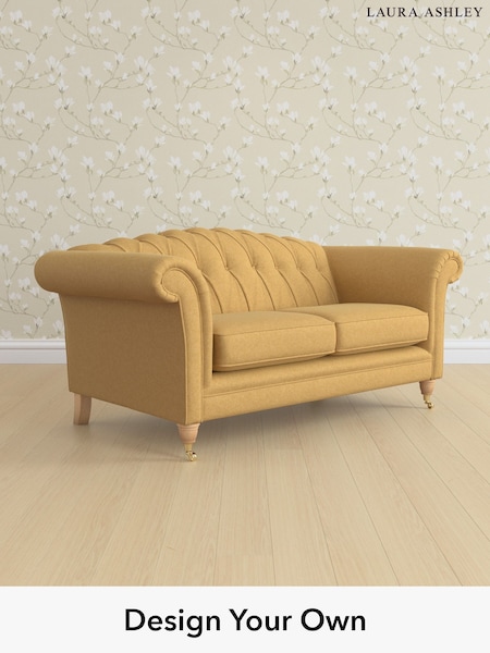 Peyton/Ochre Yellow Gloucester Button Back By Laura Ashley (H40931) | £1,250