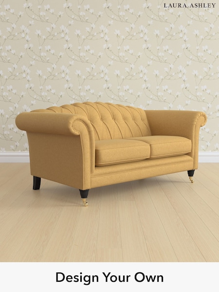 Peyton/Ochre Yellow Gloucester Button Back By Laura Ashley (H40931) | £1,250