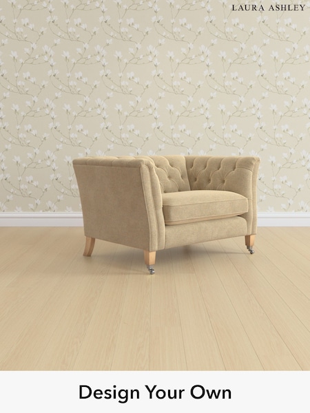 Peyton/Sable Natural Chatsworth Button Back By Laura Ashley (H40944) | £1,050