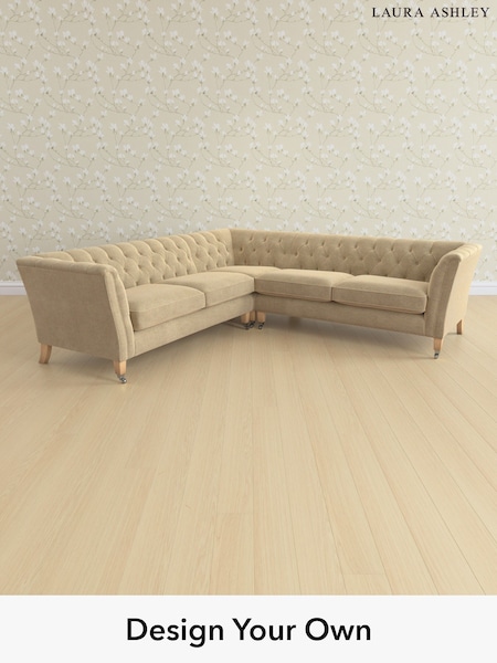 Peyton/Sable Natural Chatsworth Button Back By Laura Ashley (H40944) | £2,850