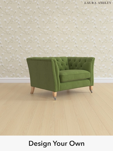 Tichwell/Olive Green Chatsworth Button Back By Laura Ashley (H40958) | £1,050