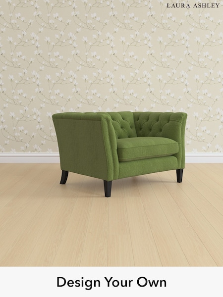 Tichwell/Olive Green Chatsworth Button Back By Laura Ashley (H40958) | £1,050