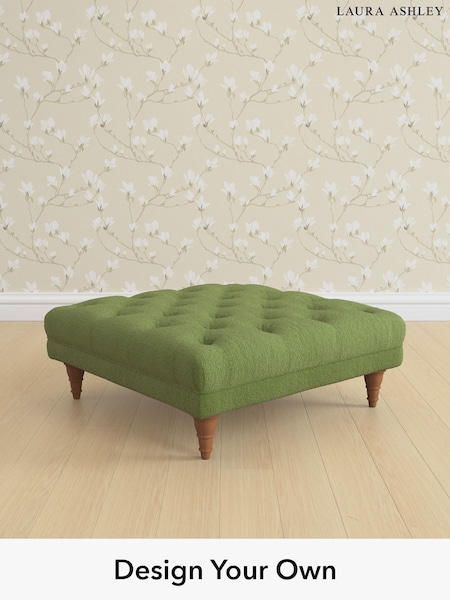 Tichwell/Olive Green Gloucester Button Back By Laura Ashley (H40962) | £550