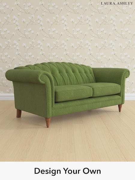 Tichwell/Olive Green Gloucester Button Back By Laura Ashley (H40962) | £1,350