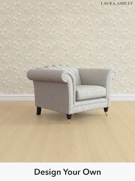 Tichwell/Steel Grey Gloucester Button Back By Laura Ashley (H40972) | £900