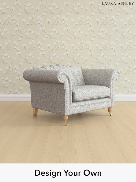 Tichwell/Steel Grey Gloucester Button Back By Laura Ashley (H40972) | £1,000