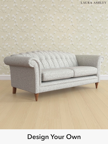 Tichwell/Steel Grey Gloucester Button Back By Laura Ashley (H40972) | £1,450