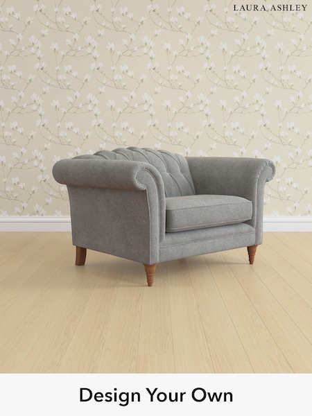 Wooton/Dark Steel Grey Gloucester Button Back By Laura Ashley (H40979) | £1,000