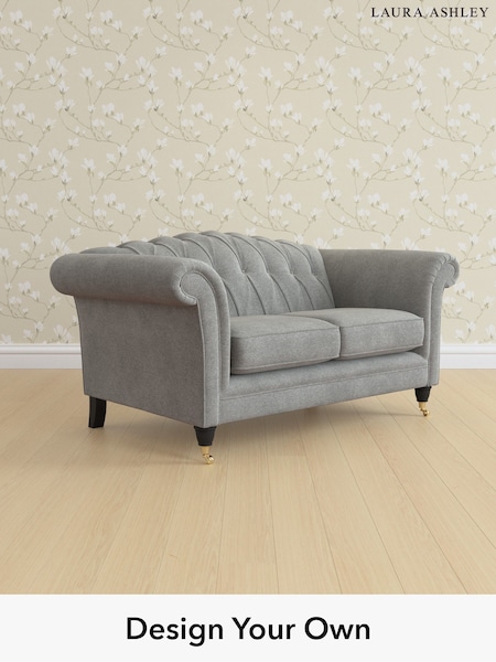 Wooton/Dark Steel Grey Gloucester Button Back By Laura Ashley (H40979) | £1,150