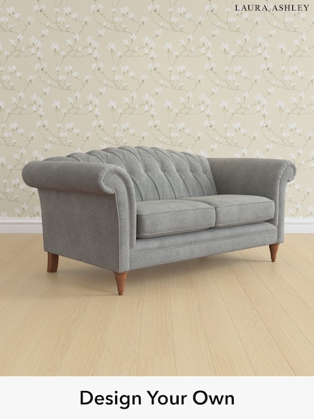 Wooton/Dark Steel Grey Gloucester Button Back By Laura Ashley (H40979) | £1,250