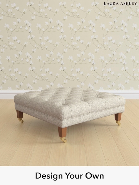 Tichwell/Stone Natural Chatsworth Button Back By Laura Ashley (H40980) | £550