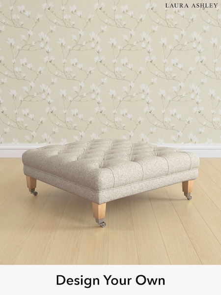 Tichwell/Stone Natural Chatsworth Button Back By Laura Ashley (H40980) | £550