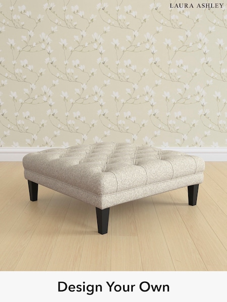 Tichwell/Stone Natural Chatsworth Button Back By Laura Ashley (H40980) | £550