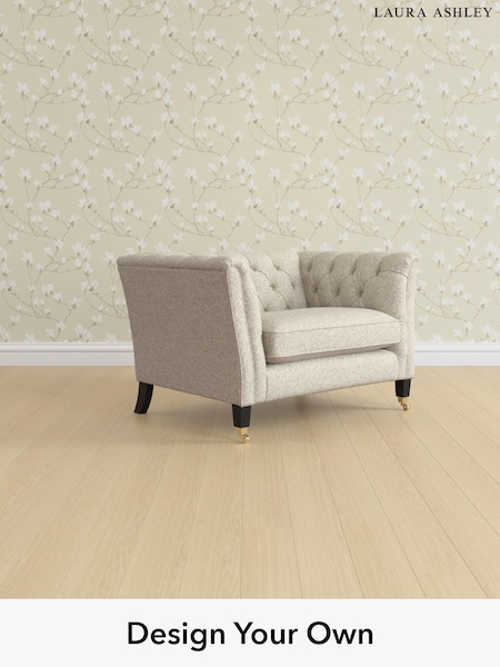 Tichwell/Stone Natural Chatsworth Button Back By Laura Ashley (H40980) | £1,050