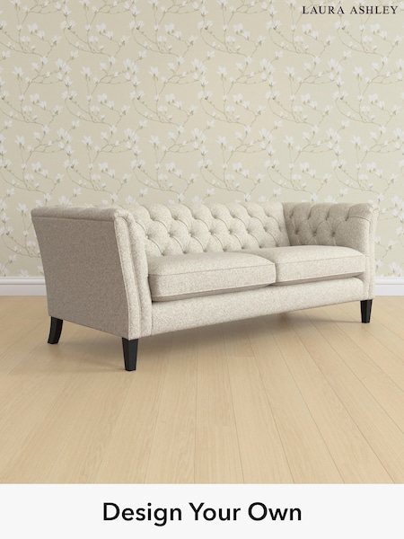 Tichwell/Stone Natural Chatsworth Button Back By Laura Ashley (H40980) | £1,450