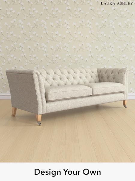 Tichwell/Stone Natural Chatsworth Button Back By Laura Ashley (H40980) | £1,550
