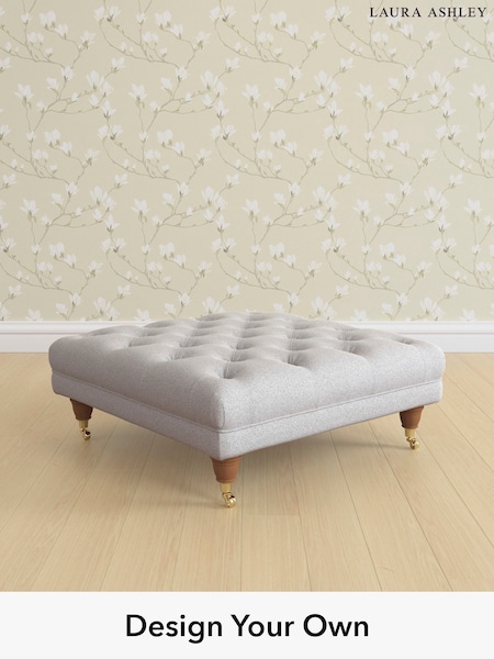 Wooton/Pale Steel Grey Gloucester Button Back By Laura Ashley (H40992) | £550