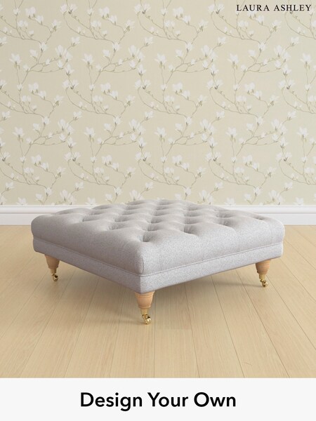 Wooton/Pale Steel Grey Gloucester Button Back By Laura Ashley (H40992) | £550