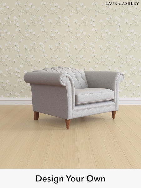 Wooton/Pale Steel Grey Gloucester Button Back By Laura Ashley (H40992) | £1,000