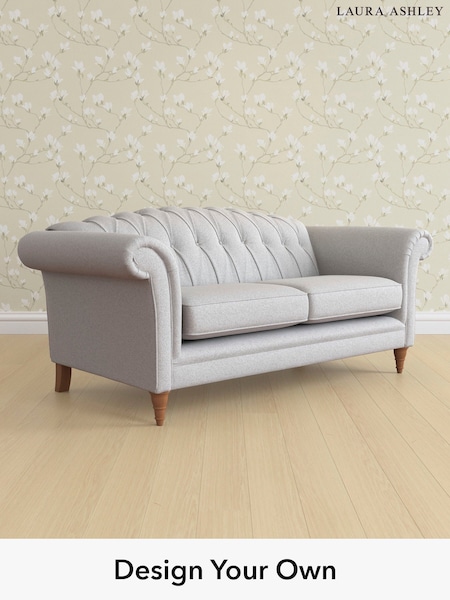 Wooton/Pale Steel Grey Gloucester Button Back By Laura Ashley (H40992) | £1,350