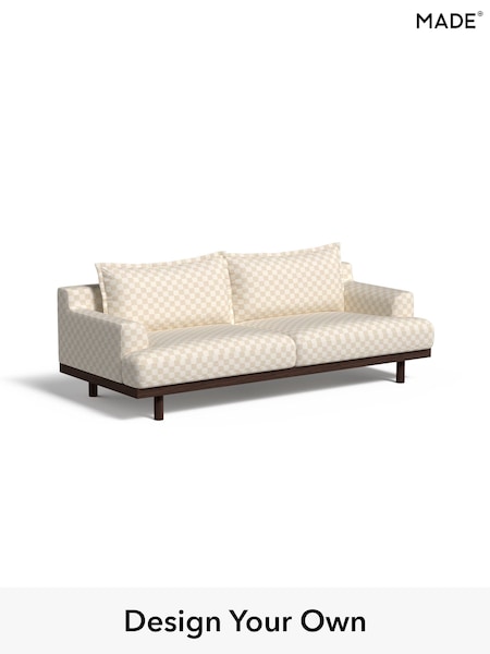Blenets Check Mini by Harlequin/Oatmeal Natural Turin By Made (H41020) | £1,550