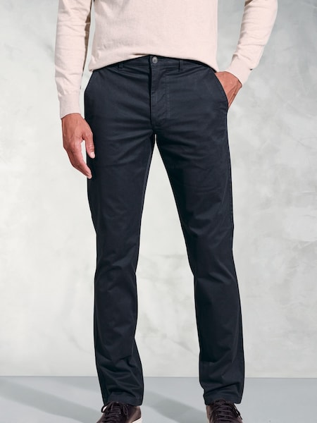 Brook Taverner Blue Stretch Trousers (H41067) | £50