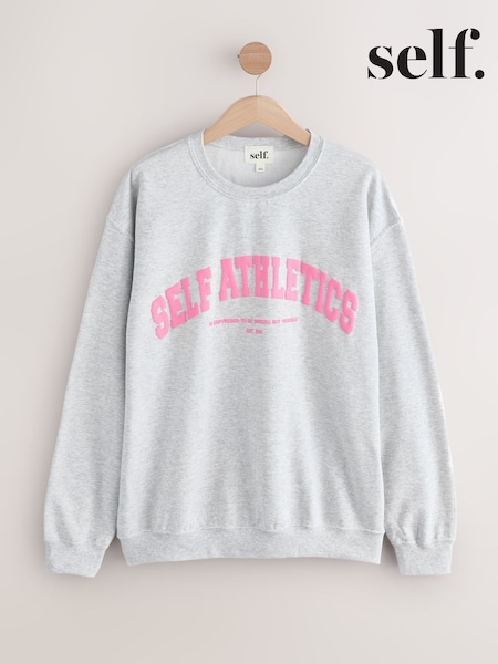 self. Grey/Pink Sweatshirt (H41079) | £30