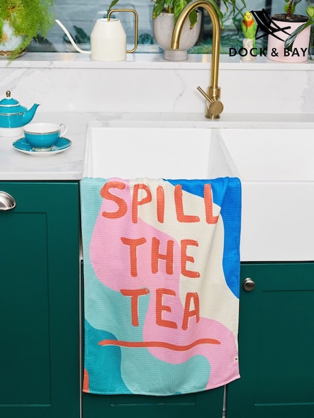 Dock & Bay Multi Tea Towel Quick Dry Kitchen and Dish Towel (H41273) | £14