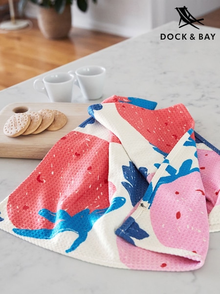 Dock & Bay Multi Tea Towel Quick Dry Kitchen and Dish Towel (H41274) | £14