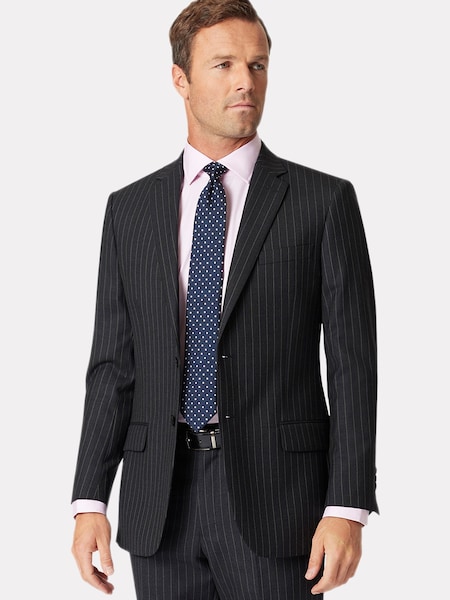 Brook Taverner Black Wool Suit Jacket (H41338) | £199
