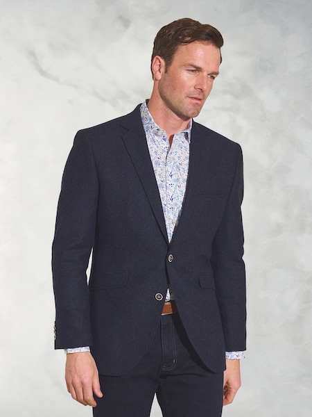 Brook Taverner Blue Wool SB2 Jacket (H41362) | £179