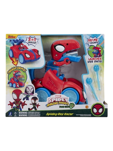 Jazawares Spidey Rex Racer Feature Vehicle (H41453) | £22