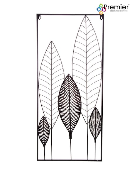 Premier Decorations Ltd Black And Rustic Brown Rustic Arboretum Decorative Wall Art (H41771) | £34