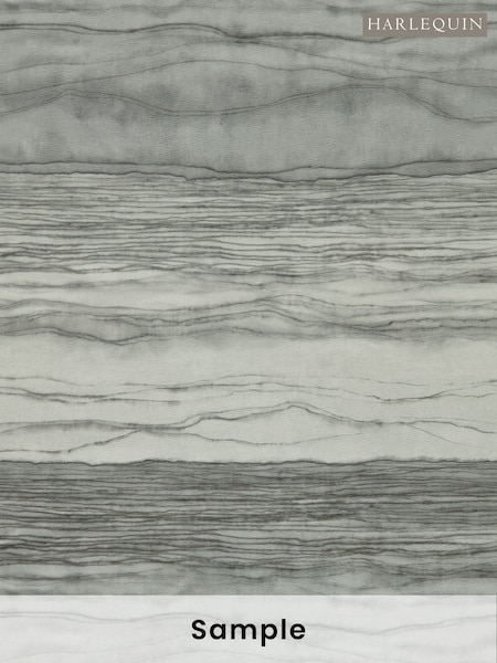 Harlequin FlintTemple Grey Metamorphic Reflect Wallcoverings 2 A4 Wallpaper Sample (H41858) | £1