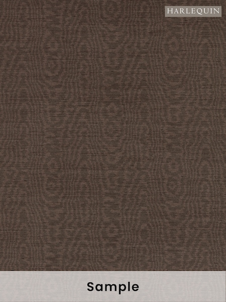 Harlequin Chocolate Elsworthy Moss Holland A4 Wallpaper Sample (H41896) | £1