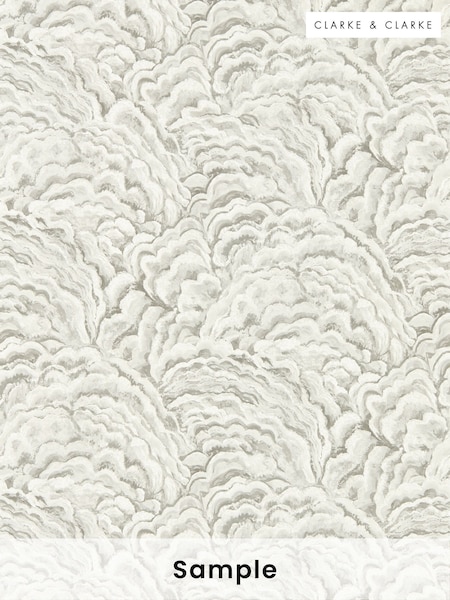 Clarke & Clarke Cloud Lumino Exotica 2 A4 Wallpaper Sample (H41936) | £1