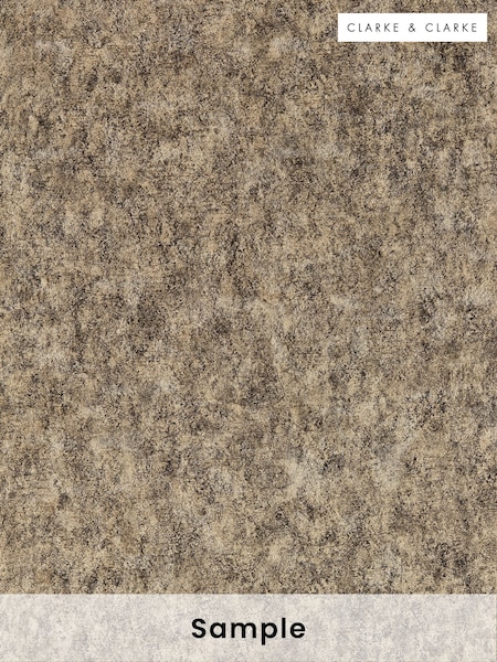 Clarke & Clarke Charcoal Gilver Marmor Expressions Performance A4 Wallpaper Sample (H41937) | £1