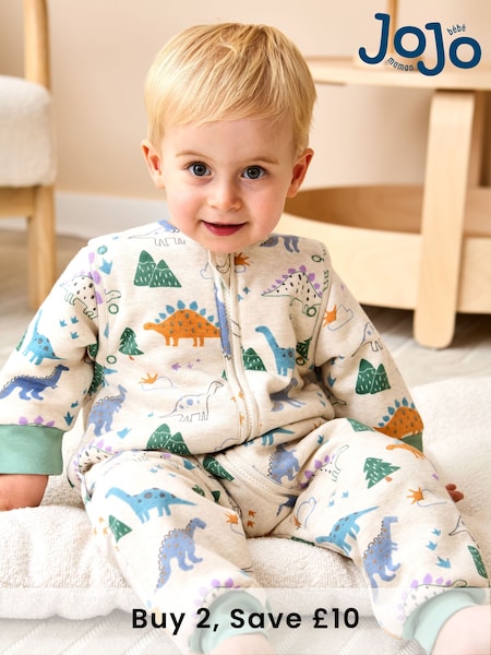 JoJo Maman Bébé Dinosaur 2.5 Tog Sleep Snuggler (H42069) | £39.50