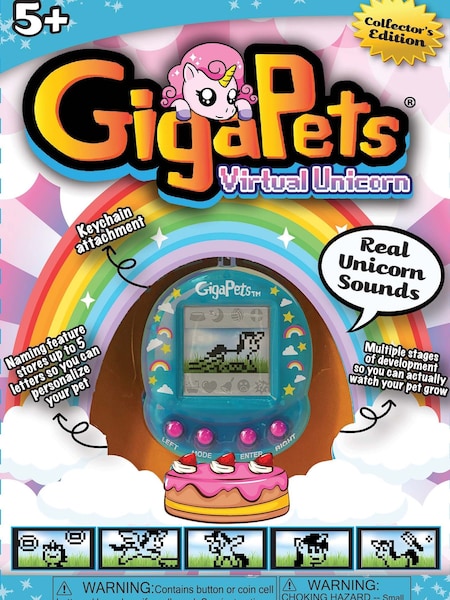 Ancory GigaPets Angelic Unicorn Virtual Animal Pet Toy (H42313) | £21