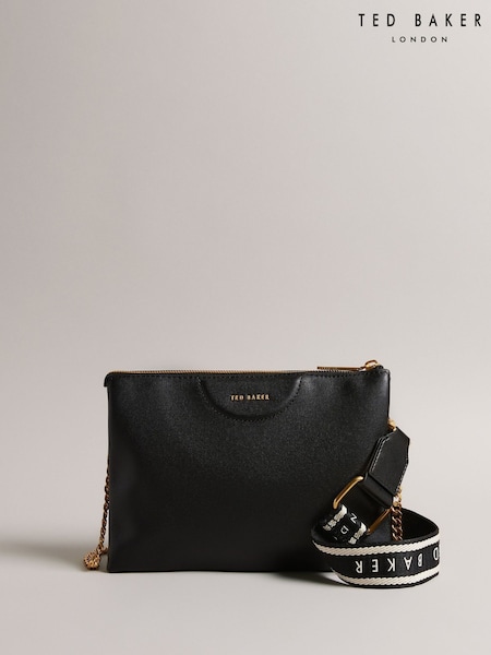 Ted Baker Black ESILLE Webbing Cross-Body Bag (H42323) | £159