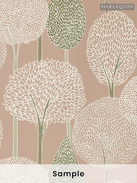 Harlequin Positano First Light Silhouette Idyllic A4 Wallpaper Sample (H42483) | £1