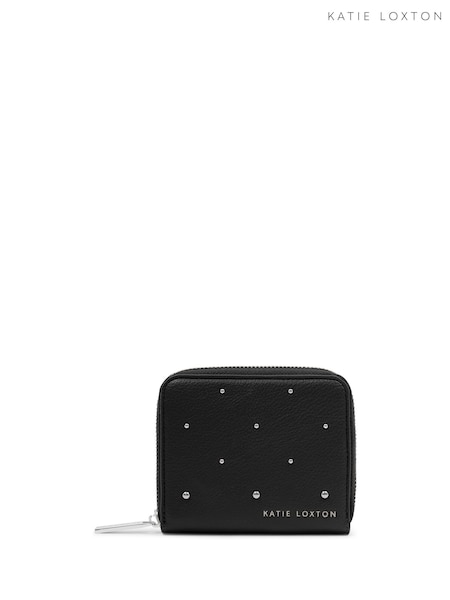 Katie Loxton Black Meela Studded Purse (H42506) | £27