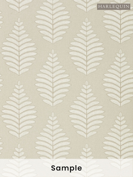 Harlequin Chalk Linen Lucielle Idyllic A4 Wallpaper Samples (H42556) | £1