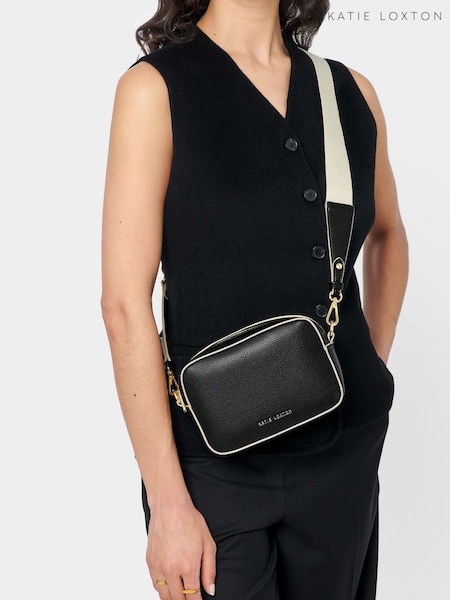 Katie Loxton Black Marni Mini Cross-Body Bag (H42560) | £40