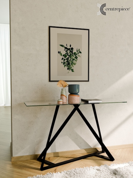 Centrepiece Black Constellation Console Table (H42587) | £549