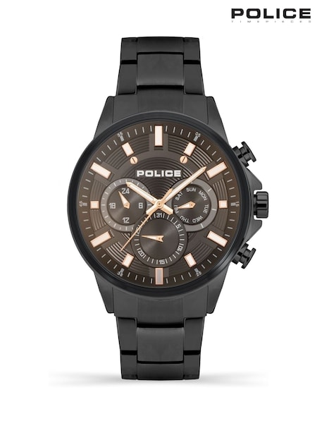 Police Kismet Multi Dial Black Watch (H42658) | £150