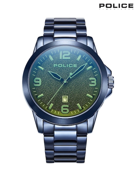 Police Blue Cliff Matt Watch (H42662) | £90